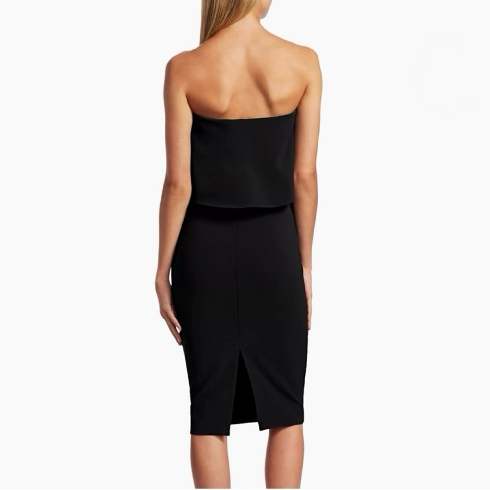 NWOT! Likely | "Driggs" Strapless Midi Dress in Black Size 8 - Picture 3 of 8